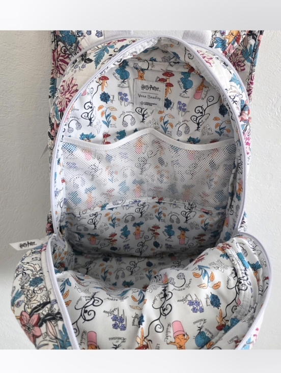 Vera Bradley Harry Potter Herbology Mandrake Floral Large Multicolor Backpack main image 5